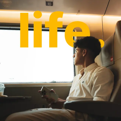 Text Behind Image